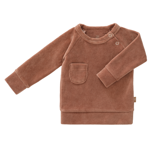 Maglione Fresk Baby Velours Twany Marrone