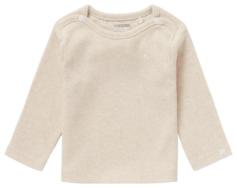 Noppies Baby Shirt Natal Oatmeal Melange