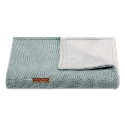 Coperta per culla Baby's Only Soft Classic Stonegreen