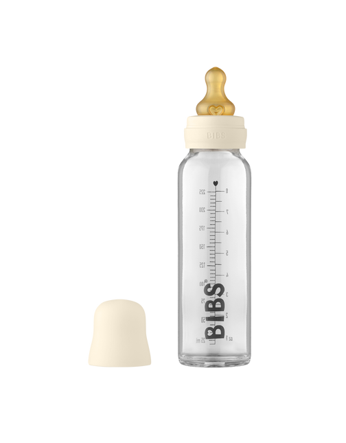 BIBS Biberon in vetro 225ml Avorio