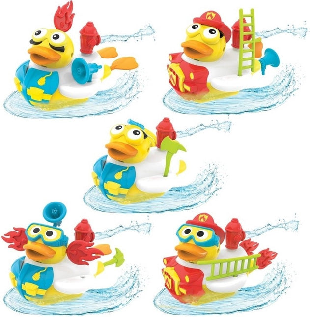 Yookidoo Giocattolo da bagno Jet Duck Fireman