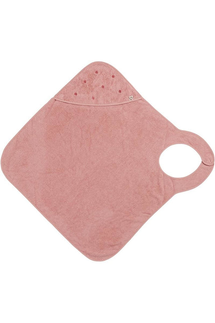 Noppies Coperta da bagno per bambini indossabile Tessuto Terry Trifoglio Misty Rose