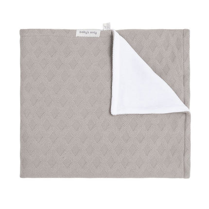 Coperta per culla Baby's Only in ciniglia Reef Urban Taupe