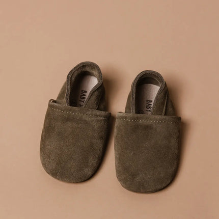 Baby Dutch Baby Shoes Lio Marrone Camoscio