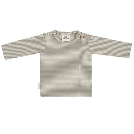 Baby's Only Baby Shirt Stripe Verde Urbano