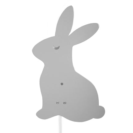 Lampada da parete Roommate Baby Room Rabbit Grey