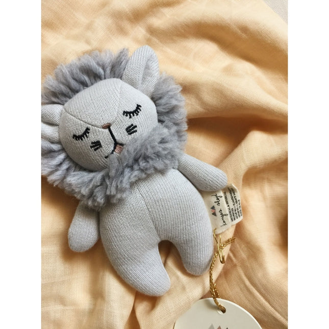 Konges Slojd Leone coccoloso grigio 16 cm