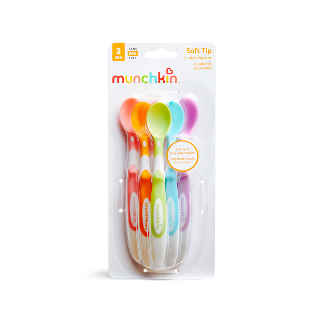 Cucchiaio per bambini Munchkin Soft 6St