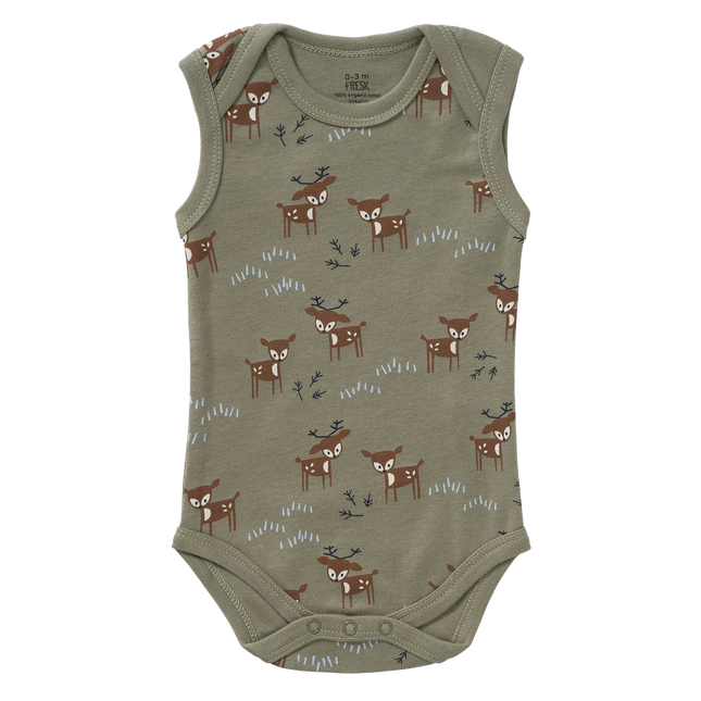 Fresk Romper Deer Olive