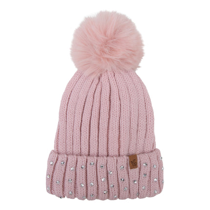 Cappello da neonato Baby Dutch Rosa Glitter