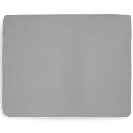 Lenzuolo Jollein Jersey Box Materasso Grigio Tempesta 75x95cm