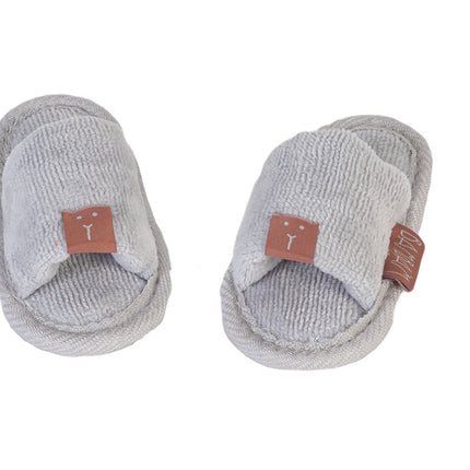 BamBam Babyshoes Pantofola Organica Grigio