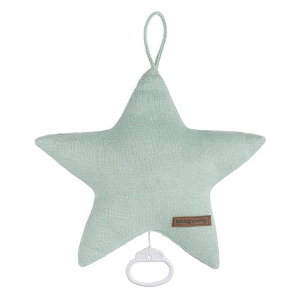 Ciondolo musicale solo per bambini Baby Star Sparkle Gold Mint