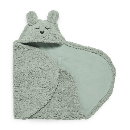 Coperta Jollein Baby Bunny Verde cenere