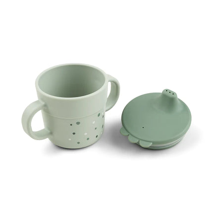 Fatto da Cervo Tazza da bere Happy Dots Verde