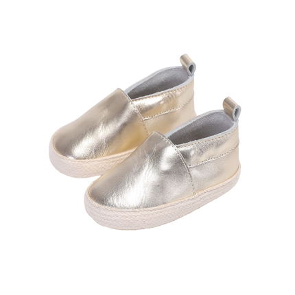 Baby Dutch Baby Shoes Lou Oro Metallizzato