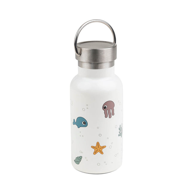 Bottiglia thermos Done by Deer Sea Friends Beige 350ml