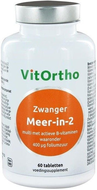 Vitortho Vitamine per la gravidanza Acido folico 60 pezzi