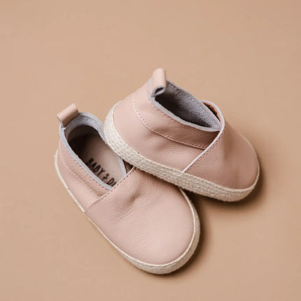 Scarpe da bambino Dutch Lou in pelle rosa