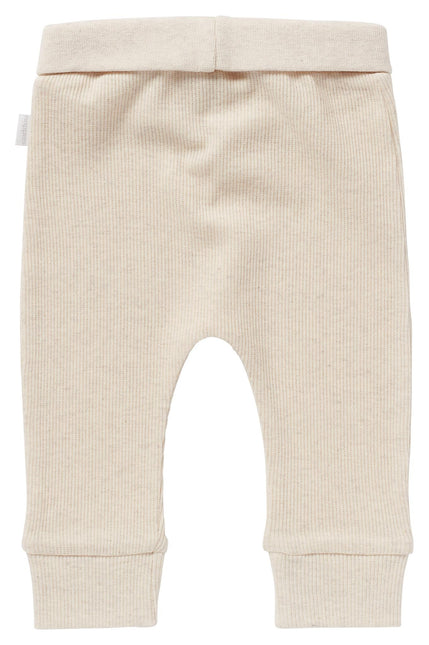 Pantaloni Noppies Baby a costine Naura Oatmeal Melange