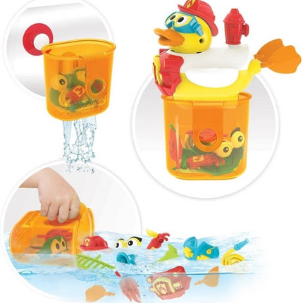 Yookidoo Giocattolo da bagno Jet Duck Fireman