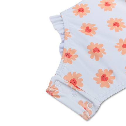 Costume da bagno Swim Essentials Bambino Cuori di Fiori Maniche Lunghe