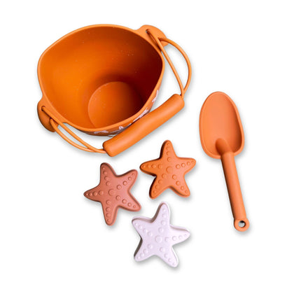 Swim Essentials Sandbox Toy Bucket Set Sea Stars 5 Pezzi