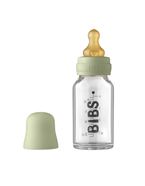 BIBS Biberon in vetro 110ml Salvia