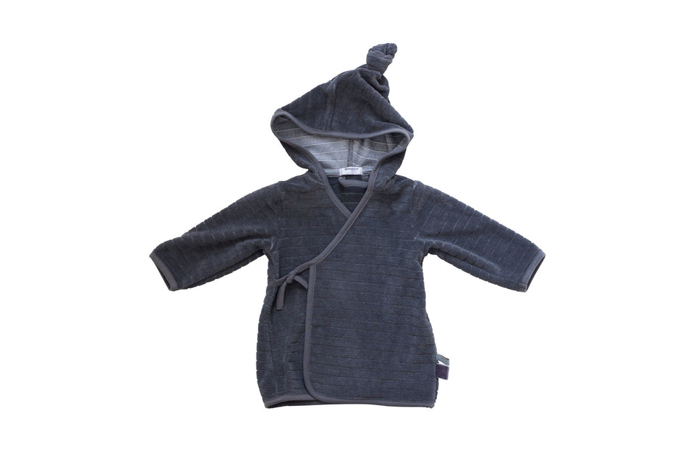 Snoozebaby Accappatoio per bambini Grigio Tempesta