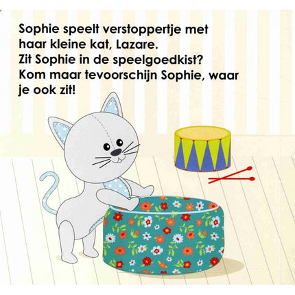 Libro pop-up di Sophie la Giraffa: Peekaboo!