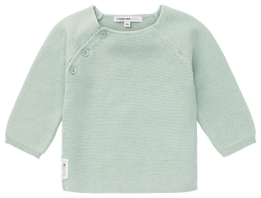 Noppies Baby Cardigan Pino Grigio Menta Melange