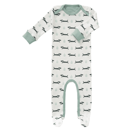 Fresk Baby Pyjama Met Voet Dachsy - Fresk - Babywinkel - 8719638237574