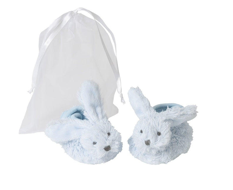 Happy Horse Babyslofjes Konijn Richie In Organza Tas Blue 10cm - Happy Horse - Babywinkel - 8711811084791