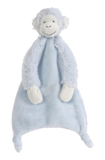 Happy Horse Knuffeldoekje Aap Mickey Blue 28cm - Happy Horse - Babywinkel - 8711811083381