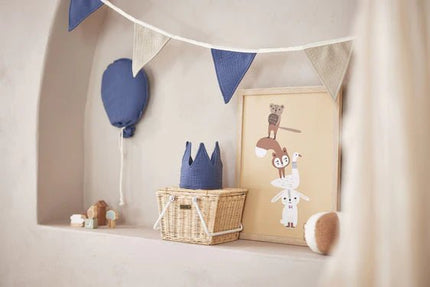 Jollein Verjaardagskroon Blue 12X35cm - Jollein - Babywinkel - 8717329380783