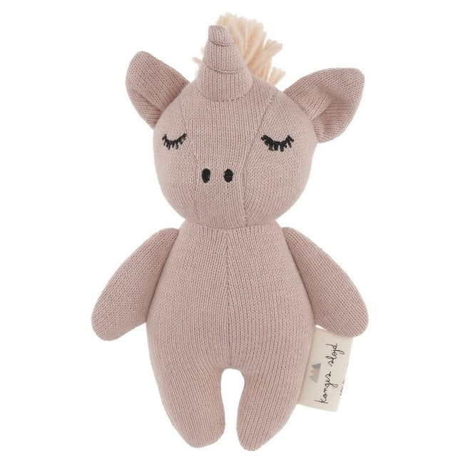 Konges Slojd Knuffel Unicorn Rose Fawn 16cm - Konges Slojd - Babywinkel - 5712982176103