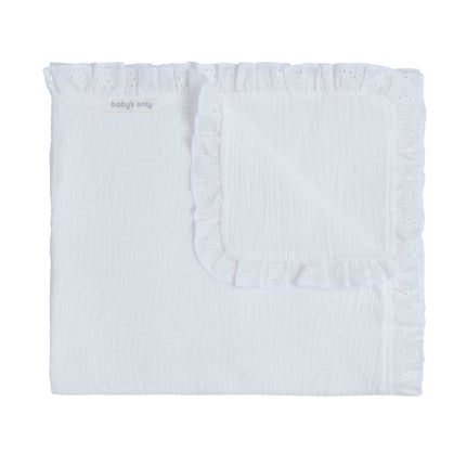 Coperta per lettino Baby's Only Calm White