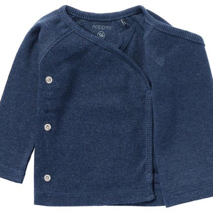 Noppies Baby Vestje Nanyuki Navy Melange - Noppies - Babywinkel - 8719788540869