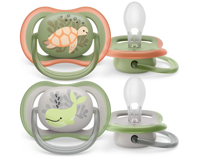 Philips Avent Fopspeen +6 Maanden Air Schildpad/Walvis - Philips Avent - Babywinkel - 8720689012713