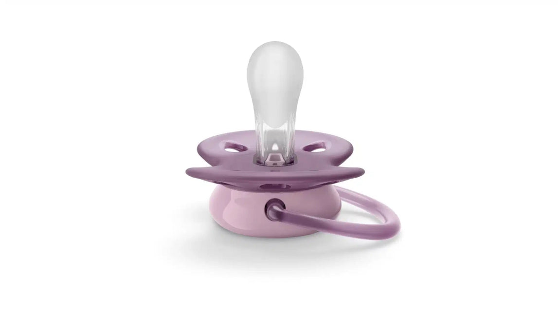 Philips Avent Fopspeen +6 Maanden Soft Grijs/Oranje - Philips Avent - Babywinkel - 8720689012799