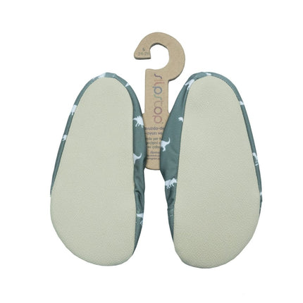 Slipstop Waterschoentjes Dino Green - Slipstop - Babywinkel - 8683555253637