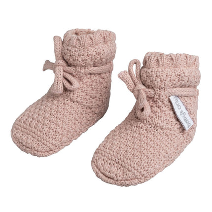 Pantofole solo per bambini Teddy Willow Old Pink