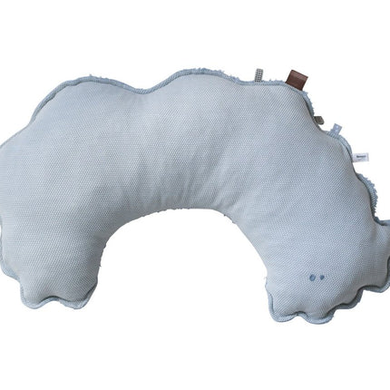 Snoozebaby Voedingskussen Fresh Blue 75x25cm - Snoozebaby - Babywinkel - 8719743858169