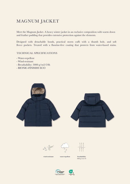 Konges Slojd Magnum Down Jacket Print Grs Bon Coeur Coloré