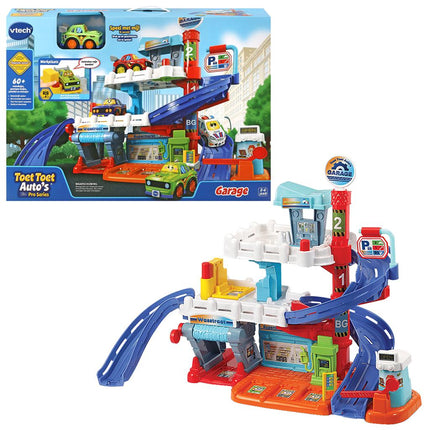 Vtech Speelgoed Autogarage Toet Toet Auto Garage Met Ryan Raceauto - Vtech - Babywinkel - 3417765566233