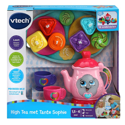 Vtech Speelgoed Theeservies High Tea Met Tante Sophie - Vtech - Babywinkel - 3417766169235