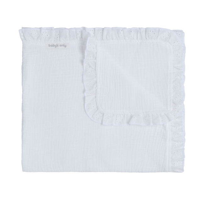 Coperta per culla Baby's Only Calm White