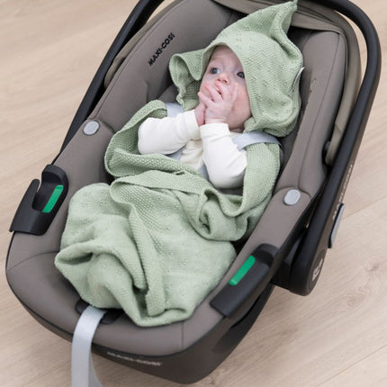 Coperta avvolgente Baby's Only Verde Alloro