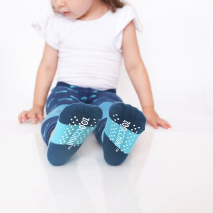 Zoocchini Baby Legging Sherman The Shark Inclusief Sokjes 6/12 Mnd - Zoocchini - Babywinkel - 855409006630